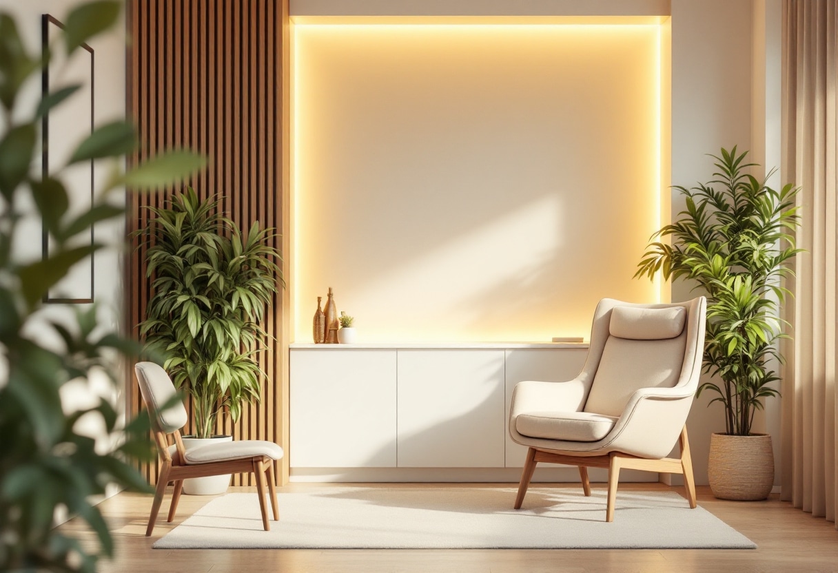 Séance d'hypnose thérapeutique dans un cabinet moderne et apaisant